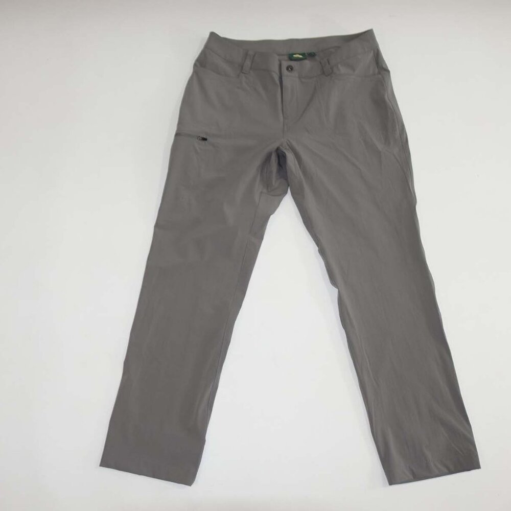 EMS Women's Compass Slim Cargo Pants Size 12 Short NWT Gray Stretch Light Weight